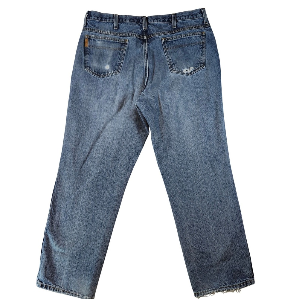Cinch Green label Men 38x30 Blue Good Straight Leg Western Denim Cotton 38 x 30 - Picture 2 of 16